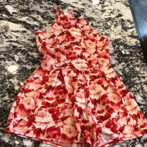 TOPSHOP FLORAL ROMPER